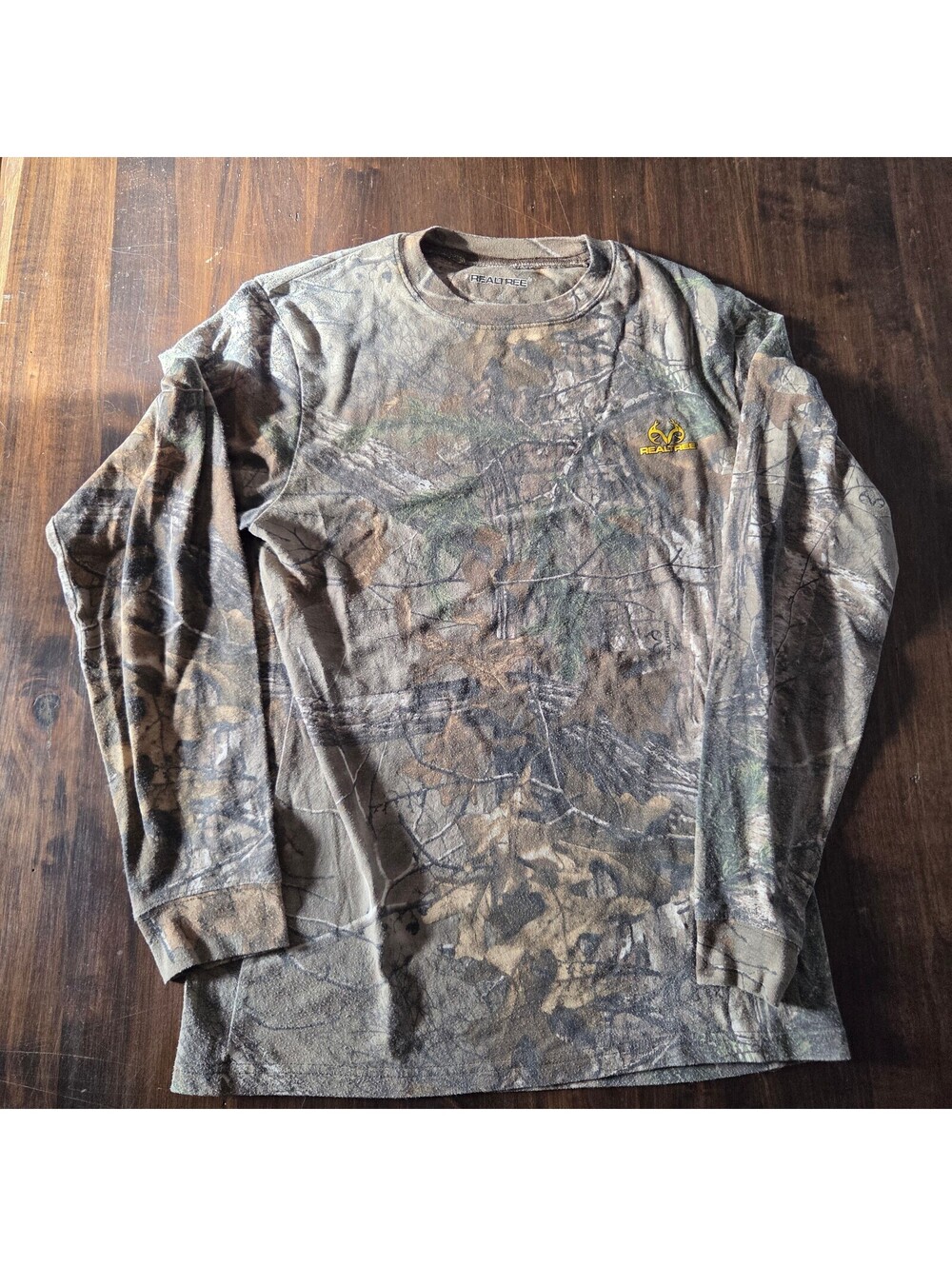Realtree Browning camo long sleeve shirt size M